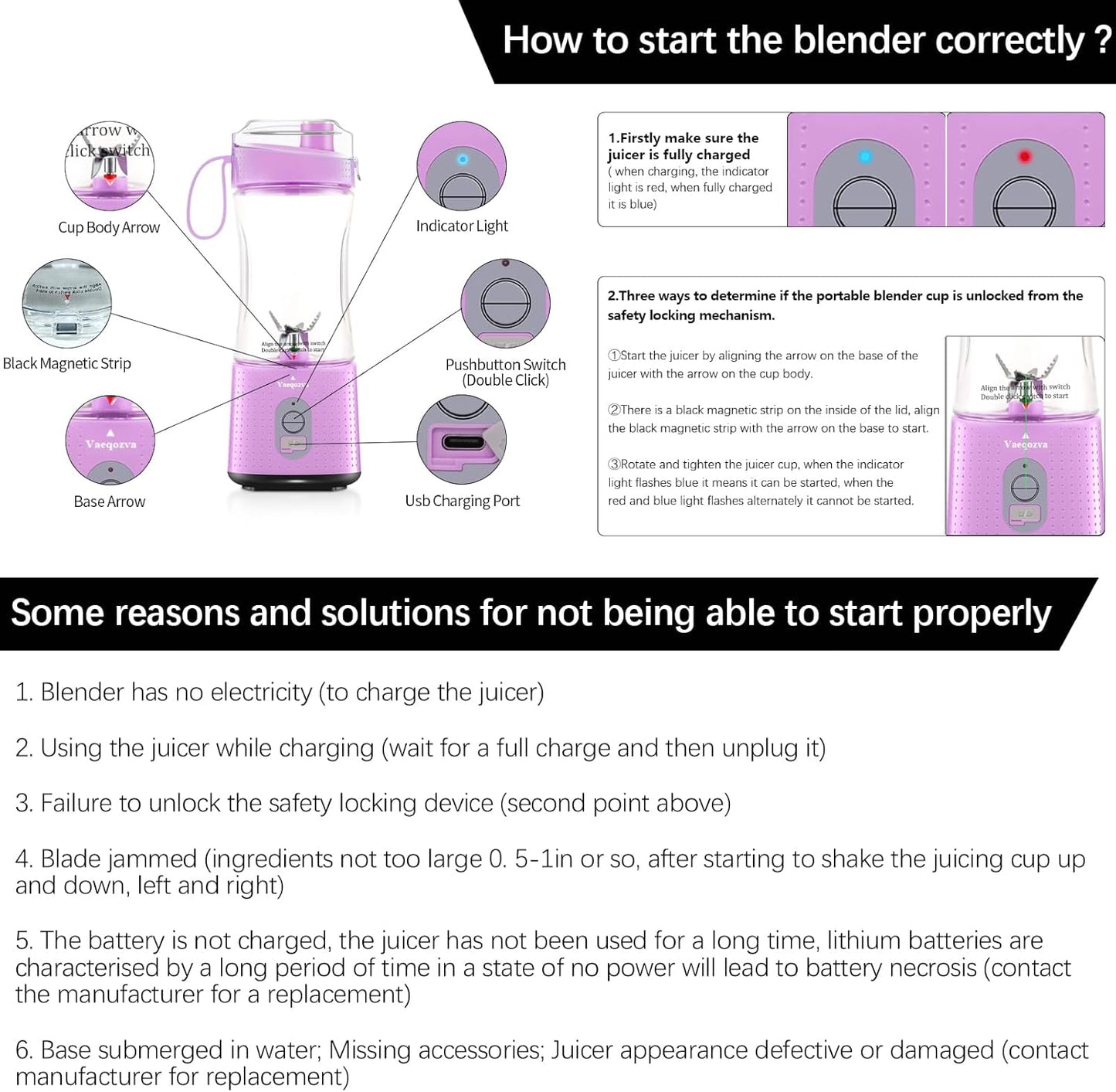 Portable Blender Personal USB Rechargeable Juice Cup for Smoothie and Protein Shakes Mini Handheld Fruit Mixer 13Oz Bottle for Travel Gym Home Office Sports Outdoors Chic Pink