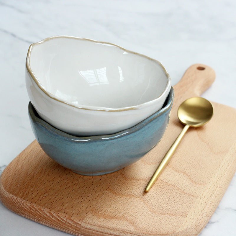 Nordic creative irregular ceramic tableware - Mellies