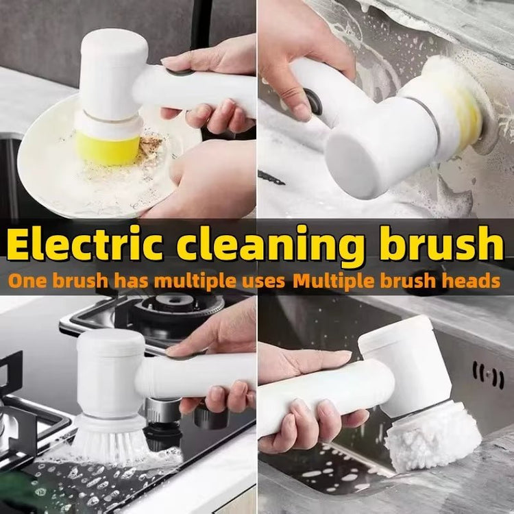 5 In 1 Electric Cleaning Brush - Mellies