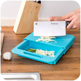 Multifunction Cutting Board with Drain Basket - Mellies