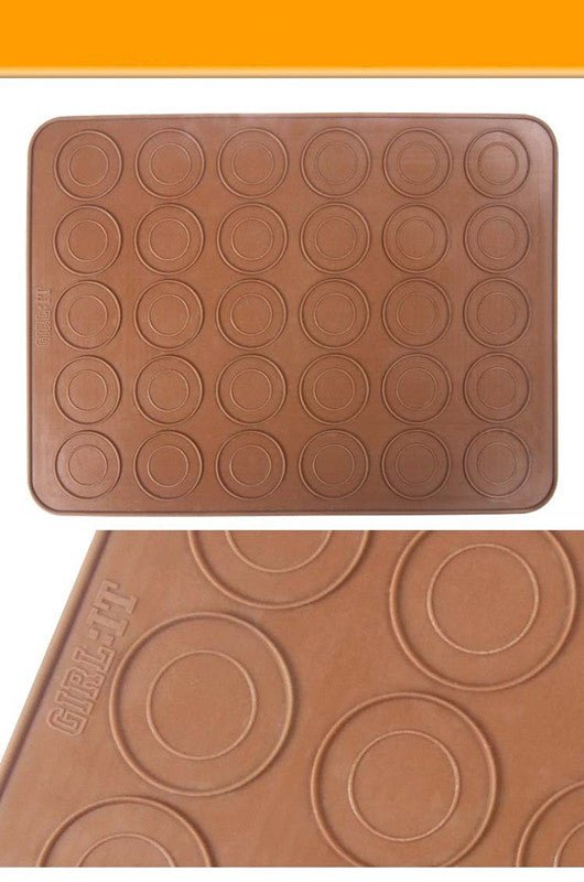Non - Stick Silicone Baking Mat | Reusable Pastry Sheet - Mellies