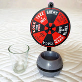 Funny Spinner Rotatable Beer Wine Glass Cup Wine Bar Party Drinking Game Kit Spin Shot Glass Bar Funny Tools Party Drinking Set - Mellies