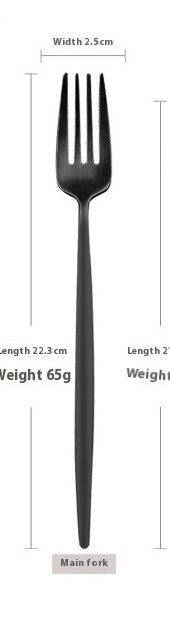 Stainless Steel Knife And Forks Spoon Coffee Spoon Chopsticks Sets - Mellies