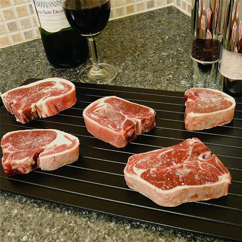 Quick Defrost Aluminum Thaw Tray - Mellies