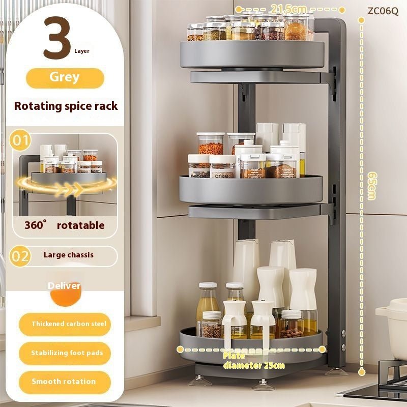 Kitchen Countertop Multi - Functions - Rotating - Mellies