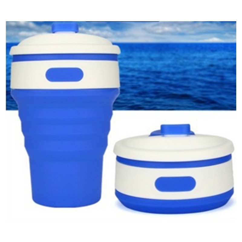 Collapsible Silicone Travel Cup | BPA - Free | 350ml - Mellies