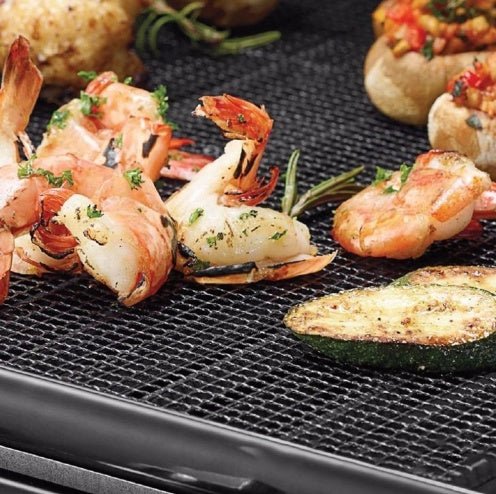 Non-Stick Reusable Baking and Grilling Barbecue Wire Mesh Mat - Mellies