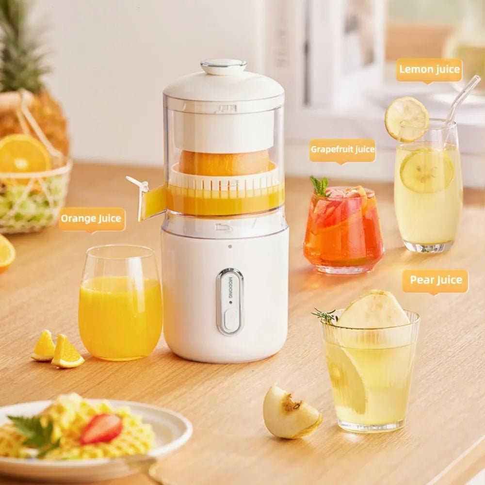 Multifunctional Wireless Electric Juicer Steel Orange Lemon Blender USB Portable Mini Fruit Squeezer Pressure Juicer Kitchen - Mellies