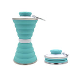 Foldable Silicone Water Bottle | 500ml | BPA - Free - Mellies