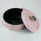 European Cast Iron Enamel Soup Pot 22cm Saucepan Soup Pot - Mellies