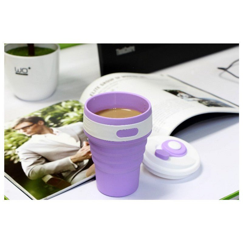 Collapsible Silicone Travel Cup | BPA - Free | 350ml - Mellies