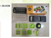 Multi - Blade Vegetable Cutter & Slicer Set | 14 - in - 1 or 16 - in - 1 - Mellies