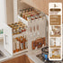 Kitchen Seasoning Product Storage Rack Corner Shelf - Mellies