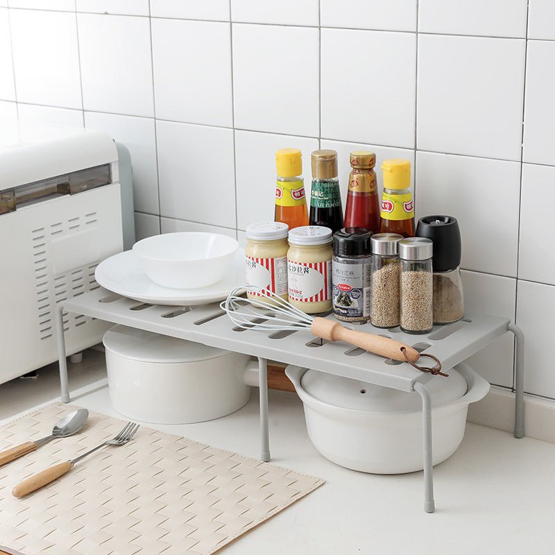 Telescopic Kitchen Rack or Kitchen Supplies Rack - Mellies