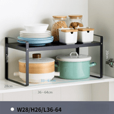 Home Fashion Retractable Kitchen Supplies Rack - Mellies