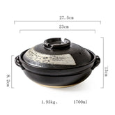 Stew Pot Soup Household Ceramic Gas Clay Pot Rice Casserole - Mellies