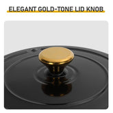 6 Qt Cast Iron Dutch Oven - Mellies