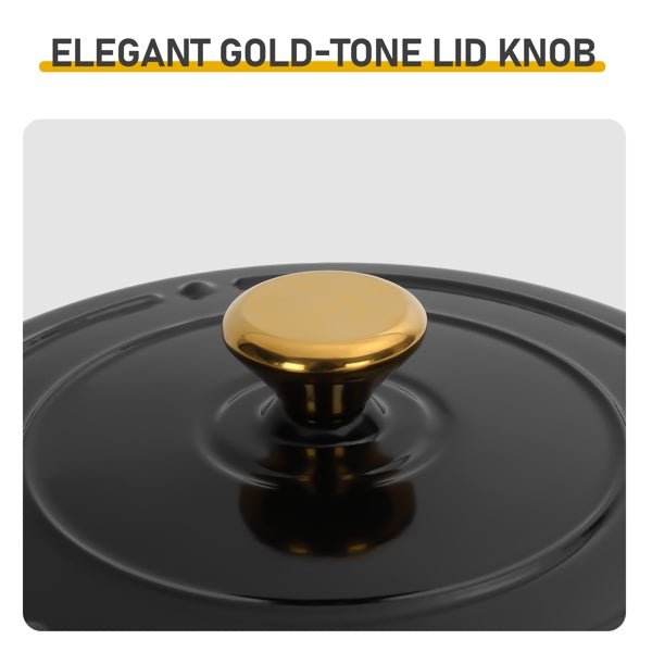 6 Qt Cast Iron Dutch Oven - Mellies