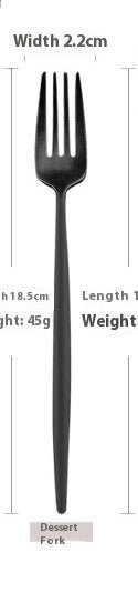 Stainless Steel Knife And Forks Spoon Coffee Spoon Chopsticks Sets - Mellies