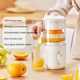 Multifunctional Wireless Electric Juicer Steel Orange Lemon Blender USB Portable Mini Fruit Squeezer Pressure Juicer Kitchen - Mellies