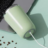 350ml Automatic Self Stirring Mug Coffee Milk Juice Mixing Cup Electric Stainless Steel Lazy Rotating Mug Magnetic Stirring Cup Kitchen Gadgets - Mellies