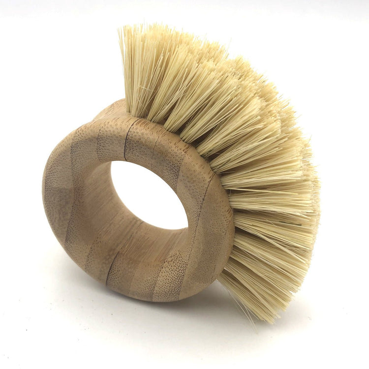 Bamboo Sisal Cleaning Brush - Mellies