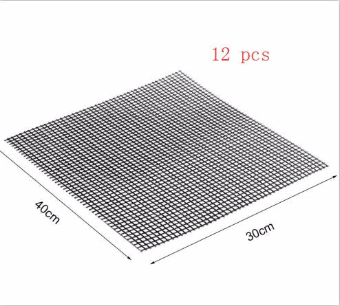 Non-Stick Reusable Baking and Grilling Barbecue Wire Mesh Mat - Mellies