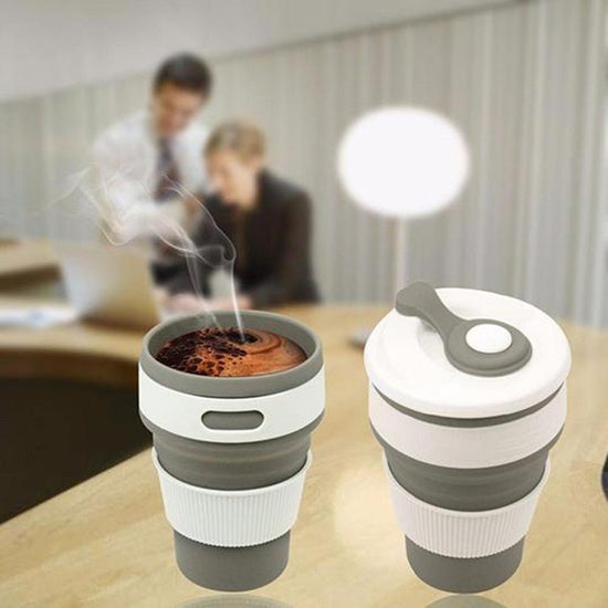 Collapsible Silicone Travel Cup | BPA - Free | 350ml - Mellies