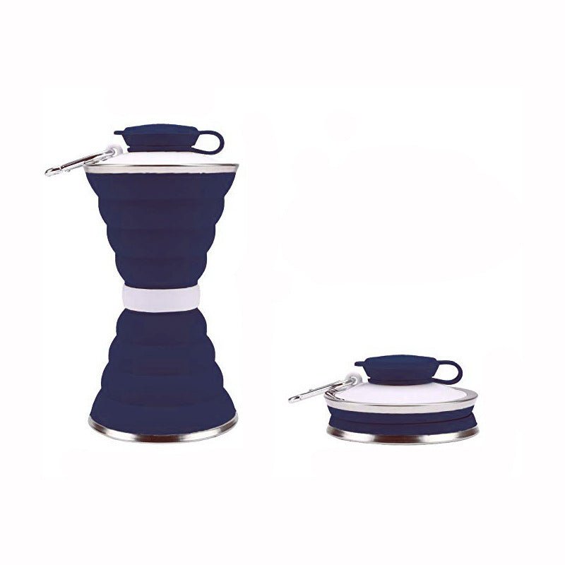 Foldable Silicone Water Bottle | 500ml | BPA - Free - Mellies