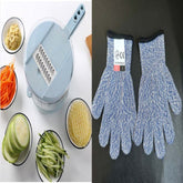 8 In 1 Mandoline Slicer Vegetable Slicer Potato Peeler Carrot Onion Grater With Strainer Vegetable Cutter Kitchen Accessories - Mellies