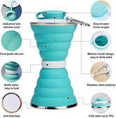 Foldable Silicone Water Bottle | 500ml | BPA - Free - Mellies