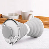 Foldable Silicone Water Bottle | 500ml | BPA - Free - Mellies