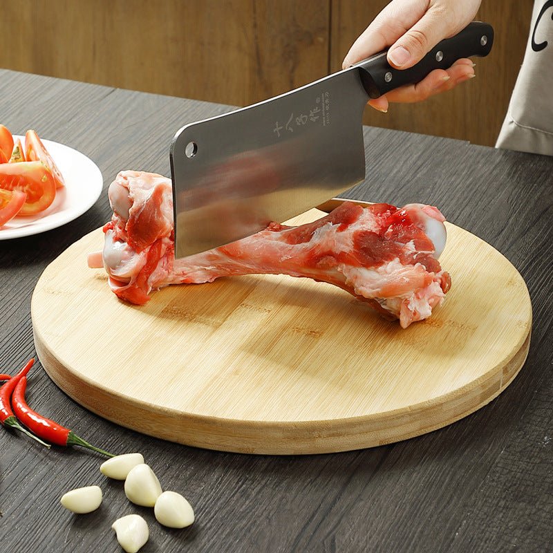 Bamboo Round Cutting Board - Mellies