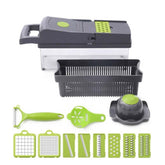 Multi - Blade Vegetable Cutter & Slicer Set | 14 - in - 1 or 16 - in - 1 - Mellies