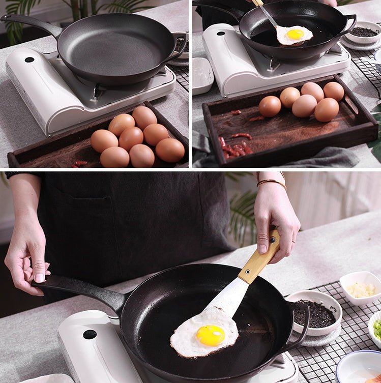 Thick cast iron pan - Mellies