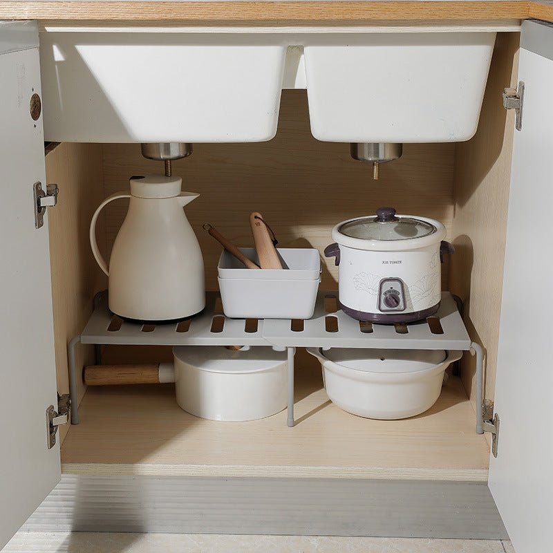 Telescopic Kitchen Rack or Kitchen Supplies Rack - Mellies