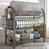 Multi - layer Floor Draining Bowl Rack - Mellies