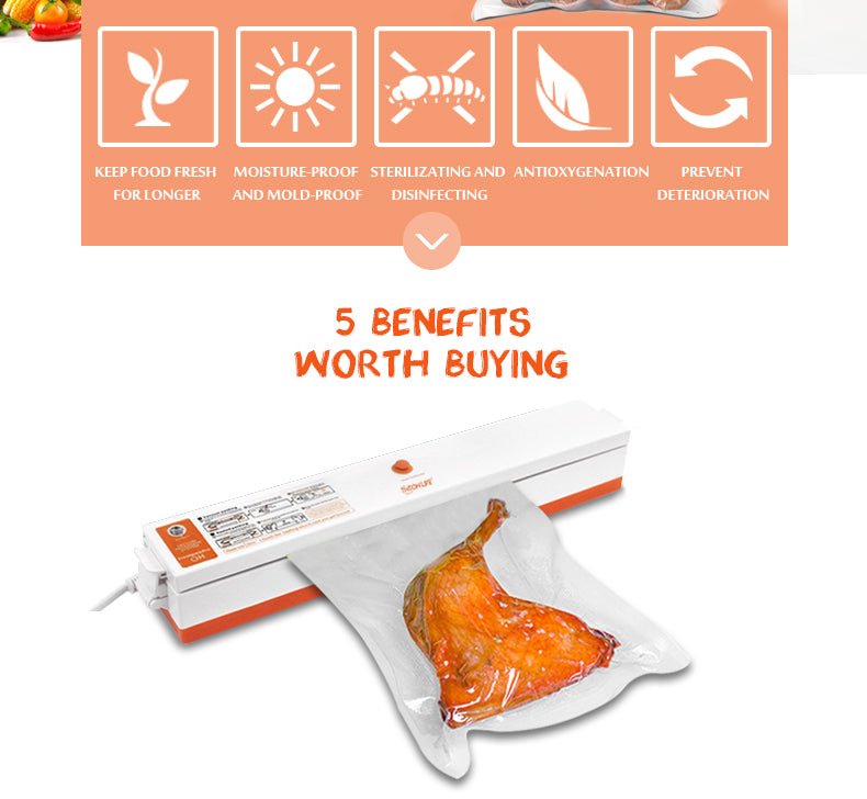 Household Vacuum Sealing Machine - Mellies