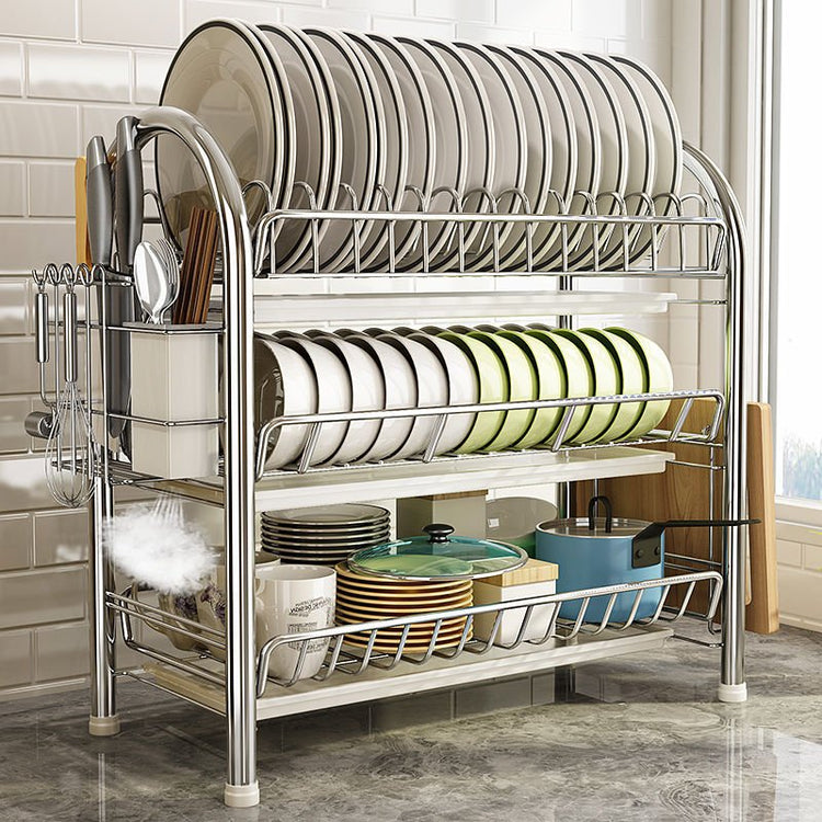 Multi - layer Floor Draining Bowl Rack - Mellies
