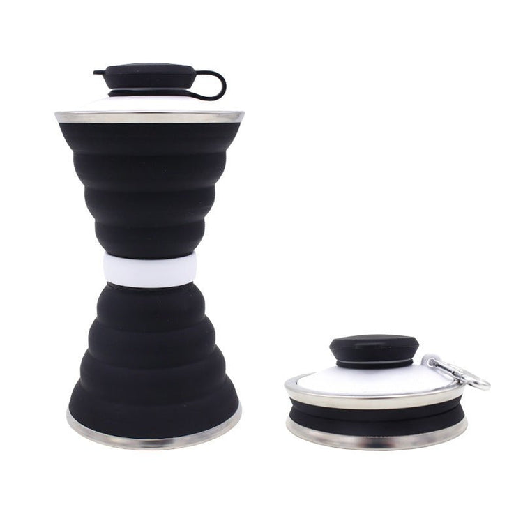 Foldable Silicone Water Bottle | 500ml | BPA - Free - Mellies