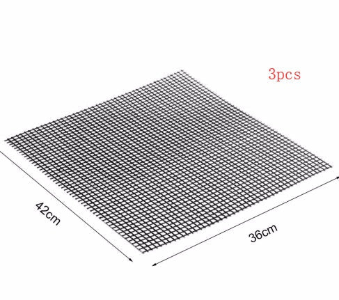 Non-Stick Reusable Baking and Grilling Barbecue Wire Mesh Mat - Mellies