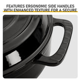 6 Qt Cast Iron Dutch Oven - Mellies