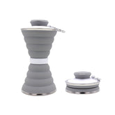 Foldable Silicone Water Bottle | 500ml | BPA - Free - Mellies