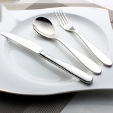 Stainless Steel Knife And Forks Spoon Coffee Spoon Chopsticks Sets - Mellies