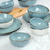 Nordic creative irregular ceramic tableware - Mellies