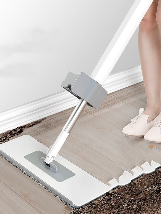 Mop Household One Clean Wet And Dry Dual - use Mopping Artifact Wooden Floor Free Hand Wash - Mellies