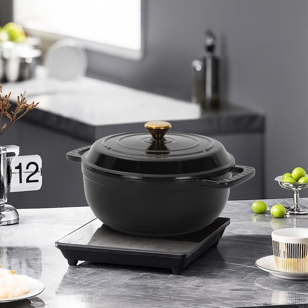 6 Qt Cast Iron Dutch Oven - Mellies