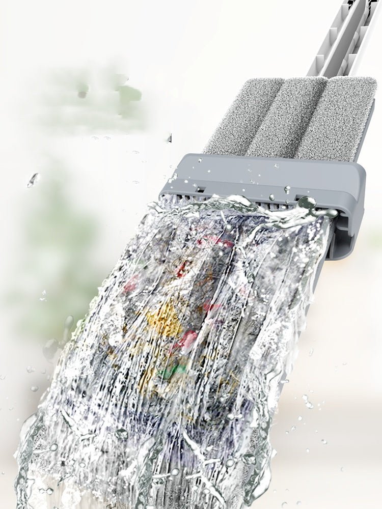 Mop Household One Clean Wet And Dry Dual - use Mopping Artifact Wooden Floor Free Hand Wash - Mellies