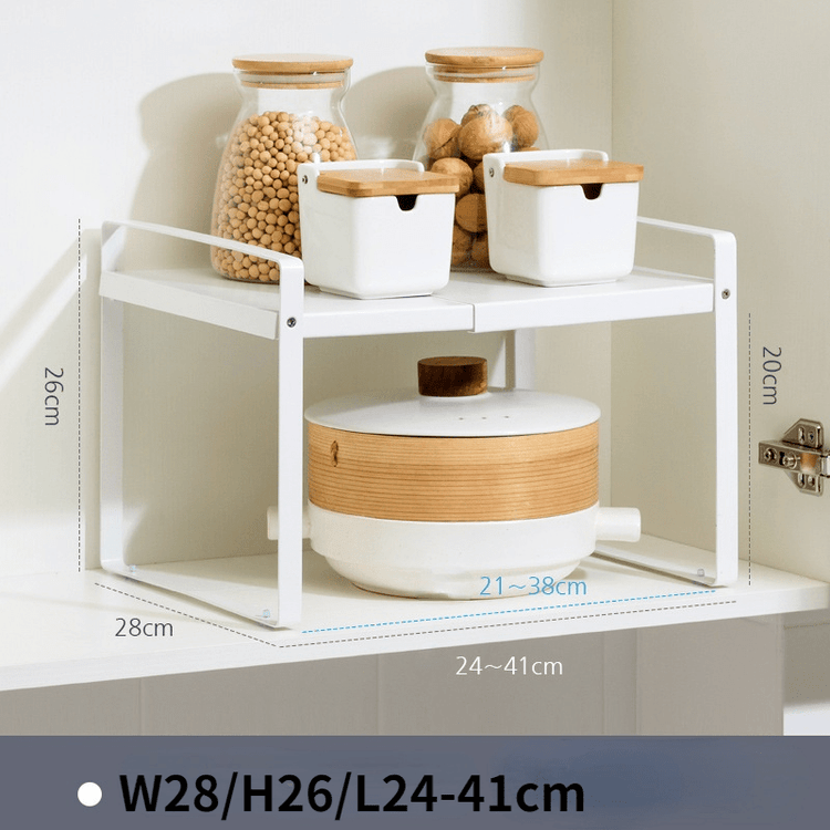 Home Fashion Retractable Kitchen Supplies Rack - Mellies